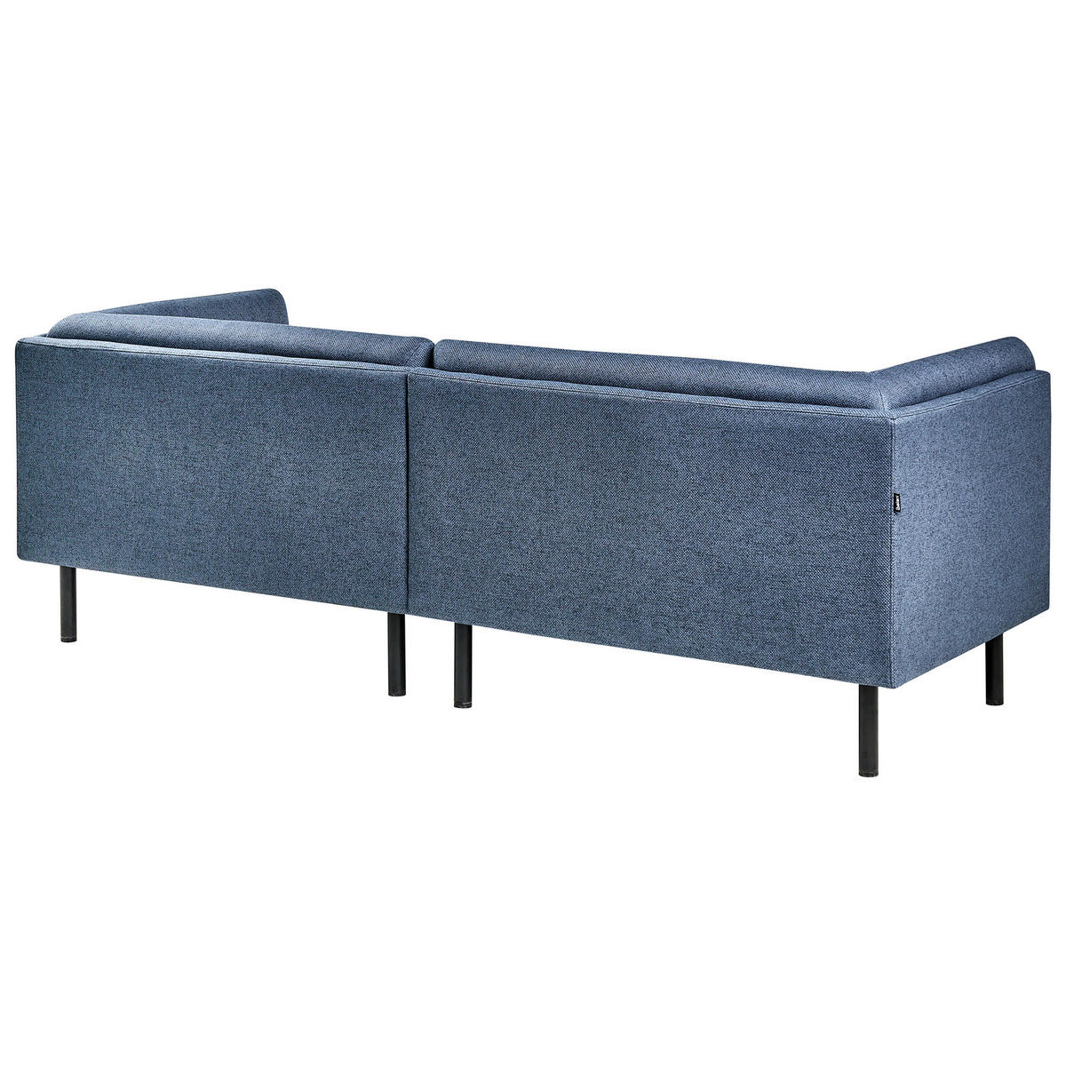 POHOVKA 3-místná Látka Tmavě modrá Vorgod - tmavě modrá, textil (221/76/84cm) - Beliani