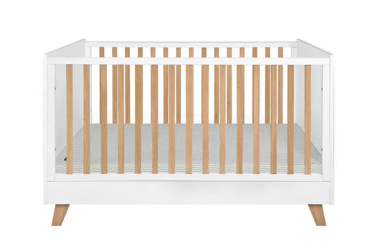 GITTERBETT Zara 140/70 - Weiß, Holzwerkstoff (70/140cm) - RAUMHIRSCH FURNITURE