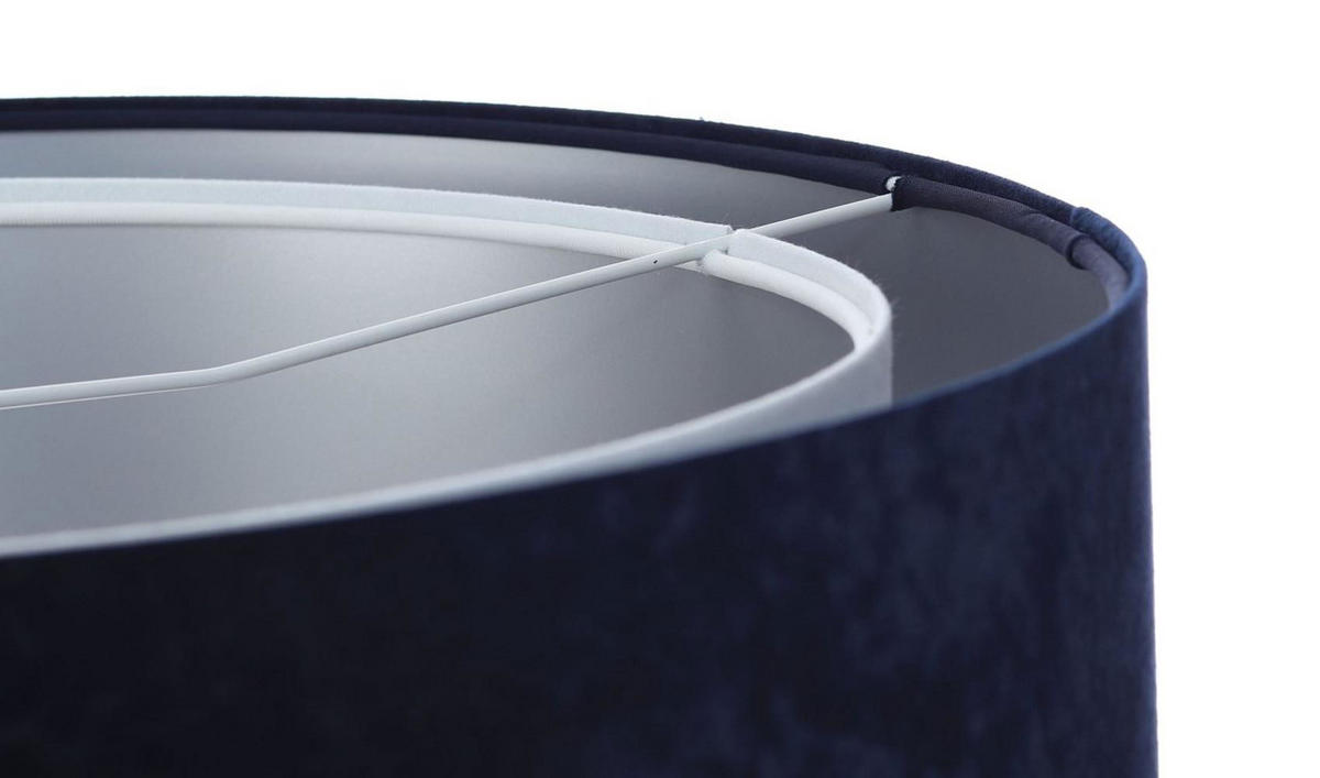 HÄNGELEUCHTE Blau 50/23 cm - Grau, Kunststoff (50/1/23cm) - ONZENO