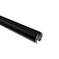 INNENLAUFPROFIL 180 cm, 20 mm Ø Schwarz - Schwarz, Metall (180cm) - INTERDECO