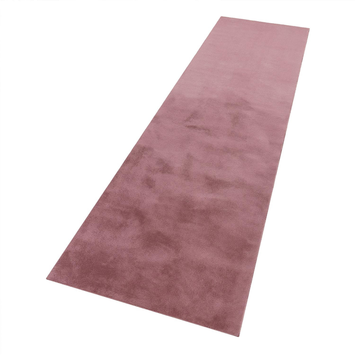 HOCHFLORTEPPICHE Pink 80 x 300 cm - Pink, Kunststoff (80/300cm) - TT Home