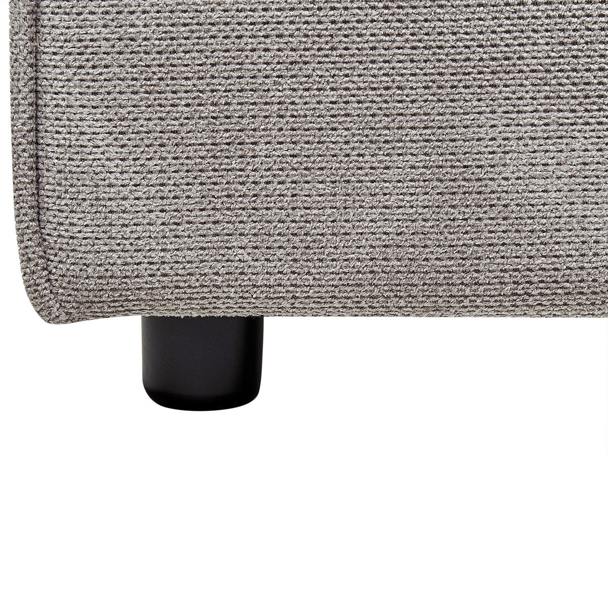 POLSTERBETT 160/200cm Grau Linards - Grau, Textil (160/200cm) - Beliani