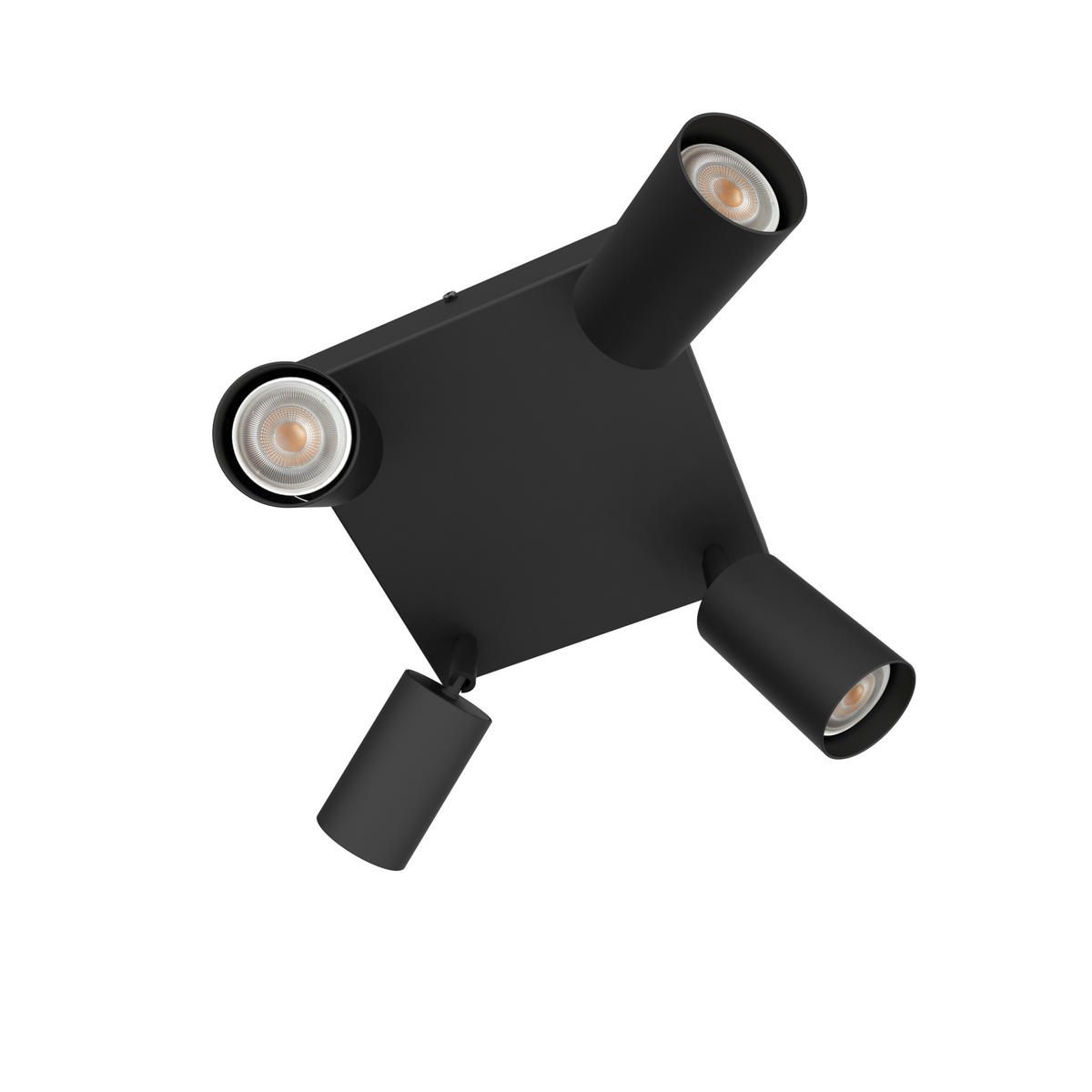 STRAHLER - Schwarz, Metall (30/30/15cm) - Lumicom