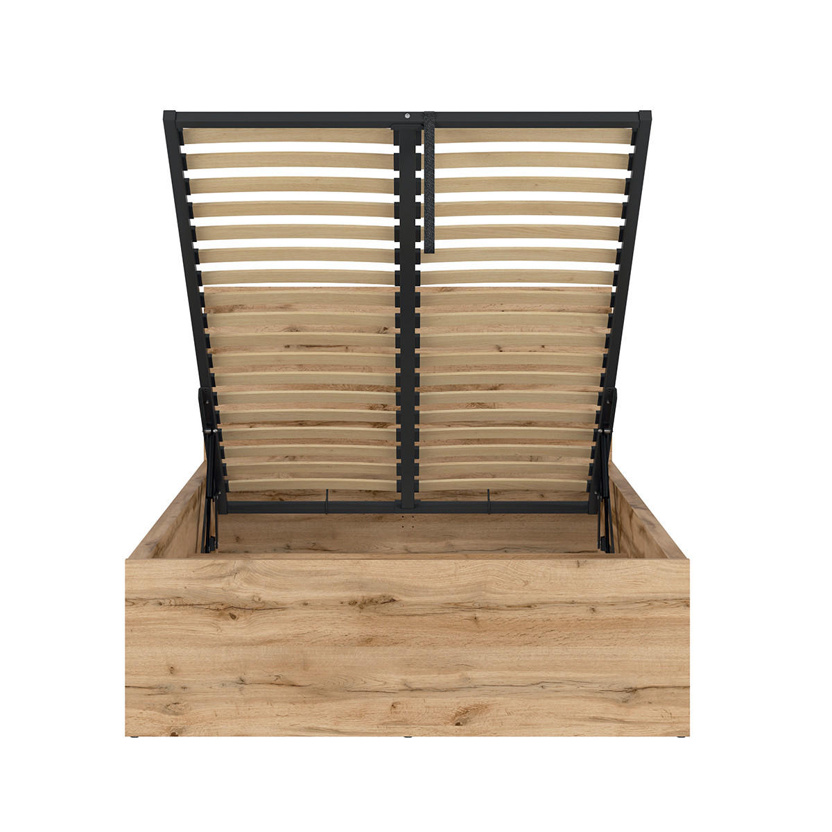 BOXBETT 120/200 Edwin Holz - Braun, Holzwerkstoff (120/200cm) - Petits-meubles