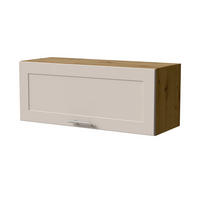 KLAPPHÄNGESCHRANK Oslo W4B/90 Eiche Artisan / Kaschmir Matt 90 / 32,5 / 36cm - Blum Aventos - Kaschmir/Eiche Artisan, Holz/Holzwerkstoff (90/36/32.5cm) - Feldmann-Wohnen