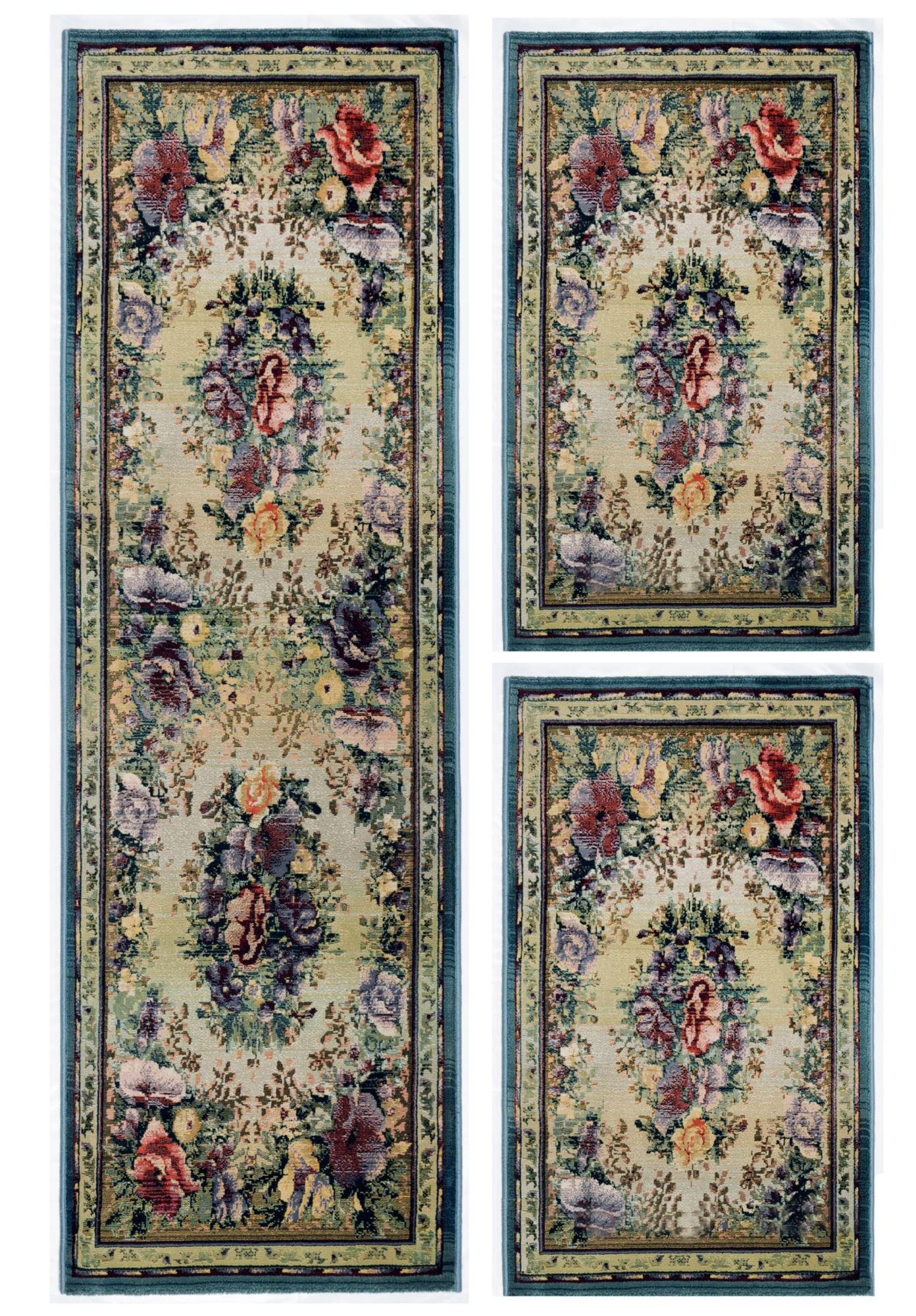 WEBTEPPICH Gabiro 72 Bettumrandung 68x570 cm - Multicolor, Textil (68/570cm) - THEKO