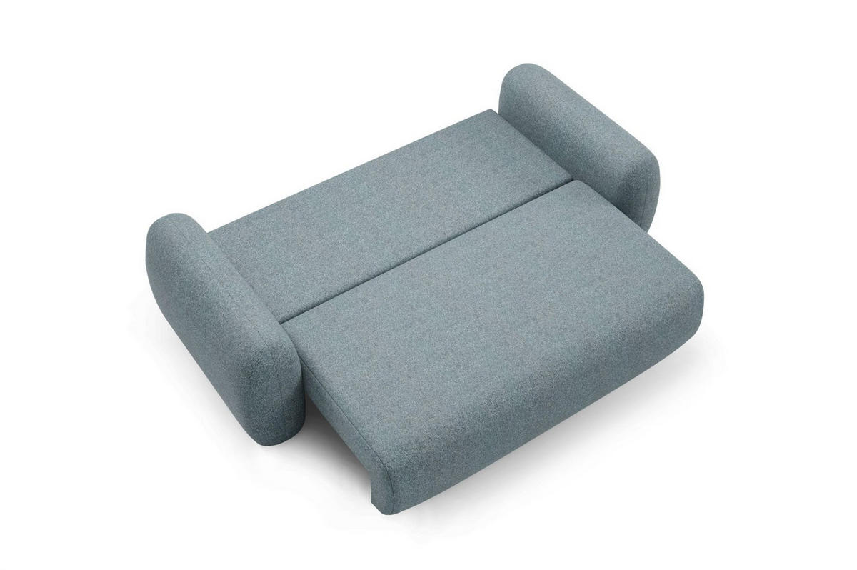 SCHLAFSOFA Gaston - Anthrazit, Holzwerkstoff/Textil (266/95/110cm) - Fun Möbel