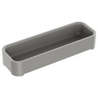 BESTECKEINSATZ Lis Grau - Grau, Kunststoff (28.6/1/9.6cm) - Mömax