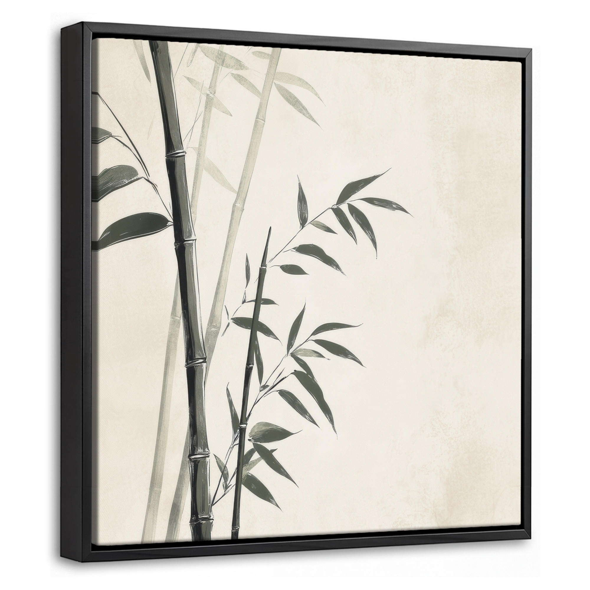 MuchoWow Leinwand Eukalyptusholz 20x20 cm