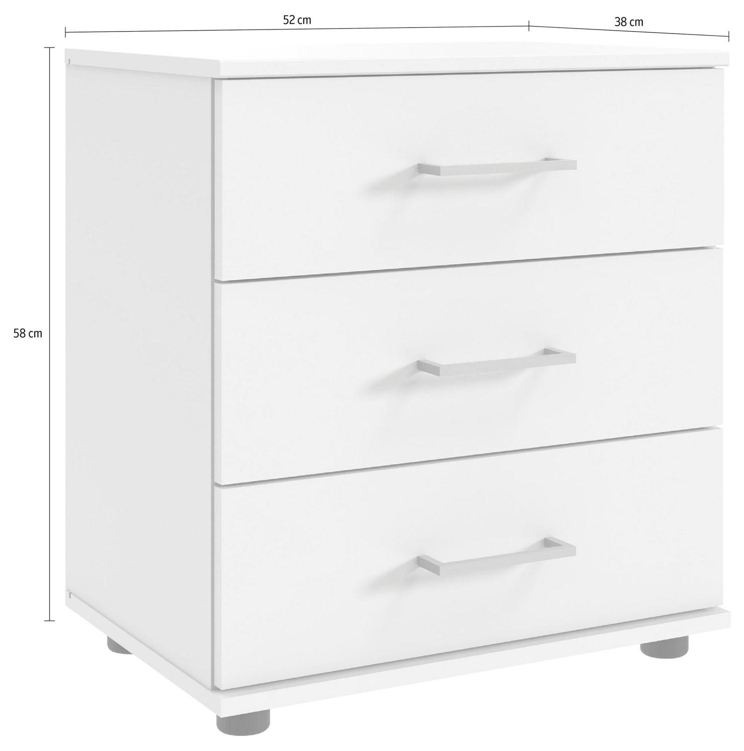 NACHTKONSOLE Taiga Eiche Artisan / graphit 52 / 38 / 58cm - Graphitfarben/Eiche Artisan, Holz/Holzwerkstoff (52/58/38cm) - Wimex