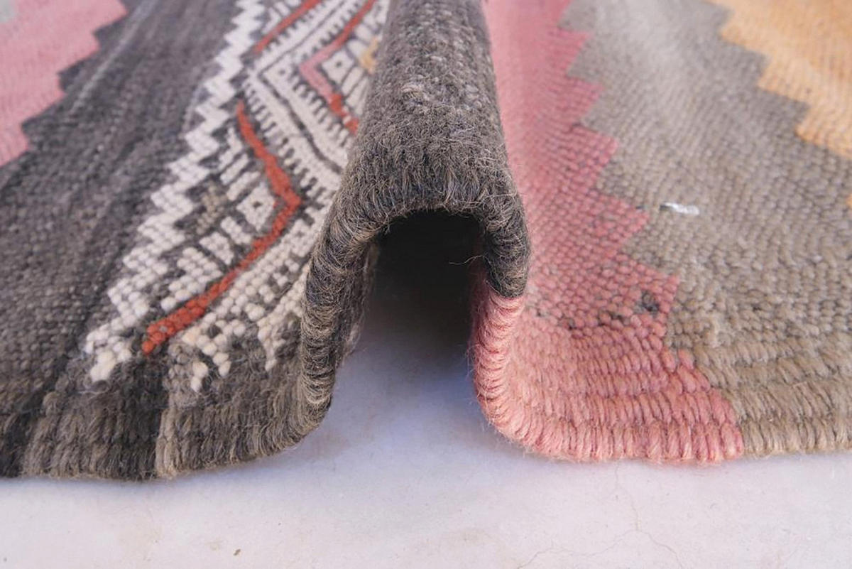 BERBERTEPPICH aus reiner Wolle 173x 370 cm - Multicolor, Naturmaterialien (173/370cm) - AFK Living