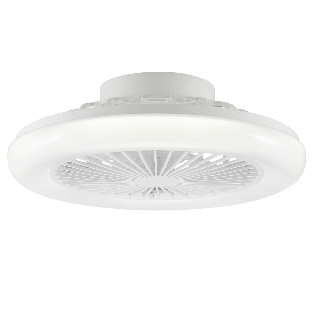 LED DECKENLEUCHTE Montero Weiß 42/42/13,7 cm - Weiß, Metall (42/42/13.7cm) - Brilliant