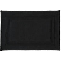 BADEMATTEN GALA SCHWARZ - 15 - Schwarz, Textil (70/120cm) - Rhomtuft