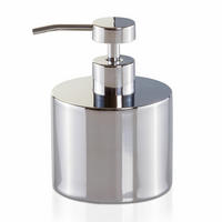 SEIFENSPENDER DECO - Silberfarben, Metall (9/13/9cm) - MÖVE