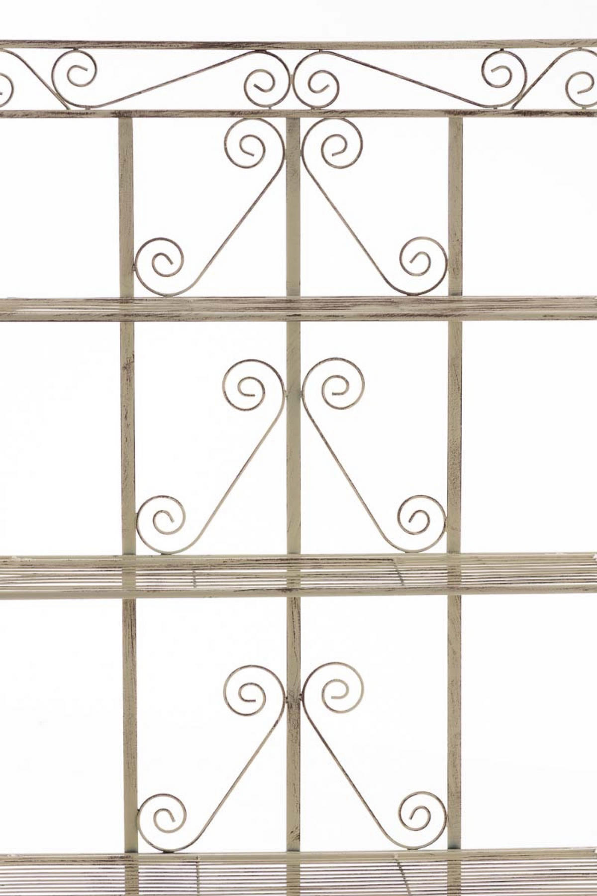 STANDREGAL Cio antik-creme - Naturfarben, Metall (74.5/173/34.5cm) - TPFGarden