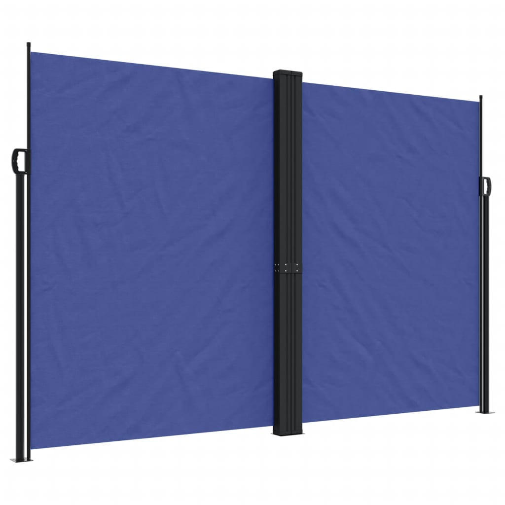 SEITENMARKISE Ausziehbar Blau 220x600 cm - Blau, Textil (600/220/600cm) - furnicato