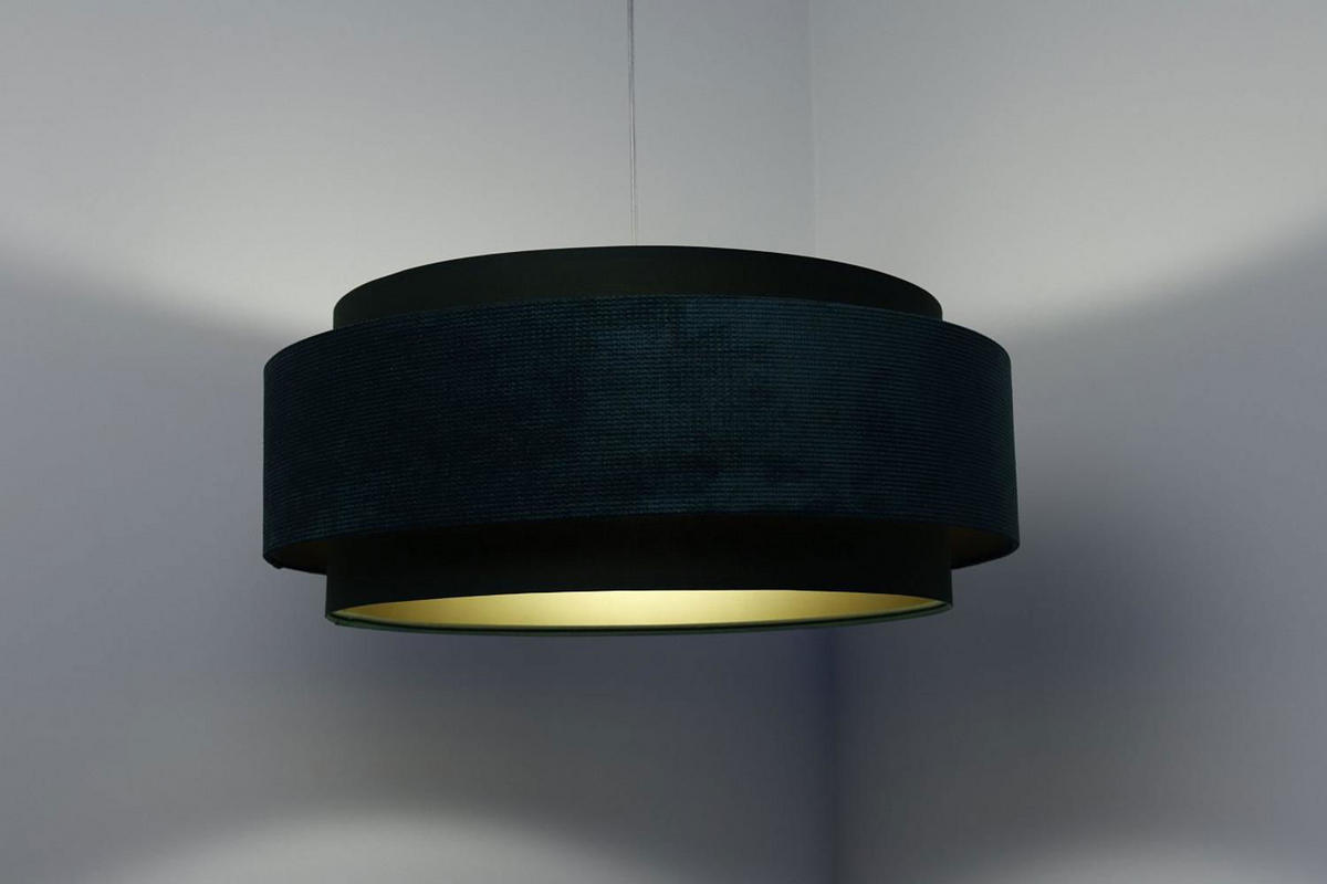 HÄNGELEUCHTE Grün 60/25 cm - Türkis, Kunststoff (60/1/25cm) - ONZENO