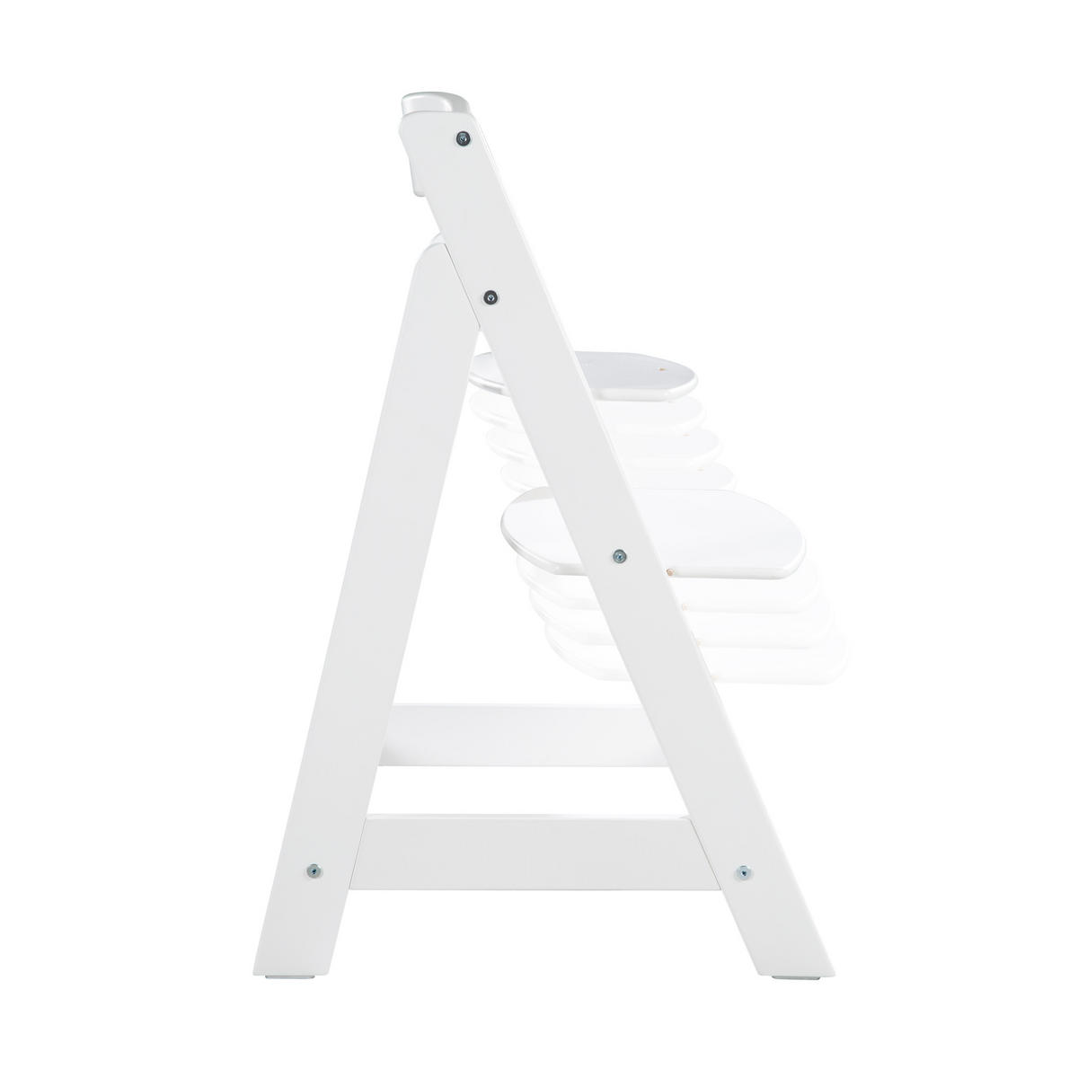 KINDERHOCHSTUHL Sit Up Flex Weiß - Weiß, Holzwerkstoff (44.5/80/54cm) - Roba