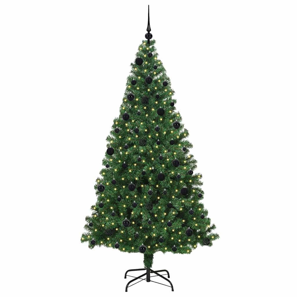 vidaXL Weihnachtsbaum Grün 210 cm