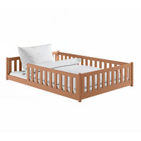 KINDERBETT 140/200 Maya Braun - Braun, Holz (140/200cm) - Petits-meubles