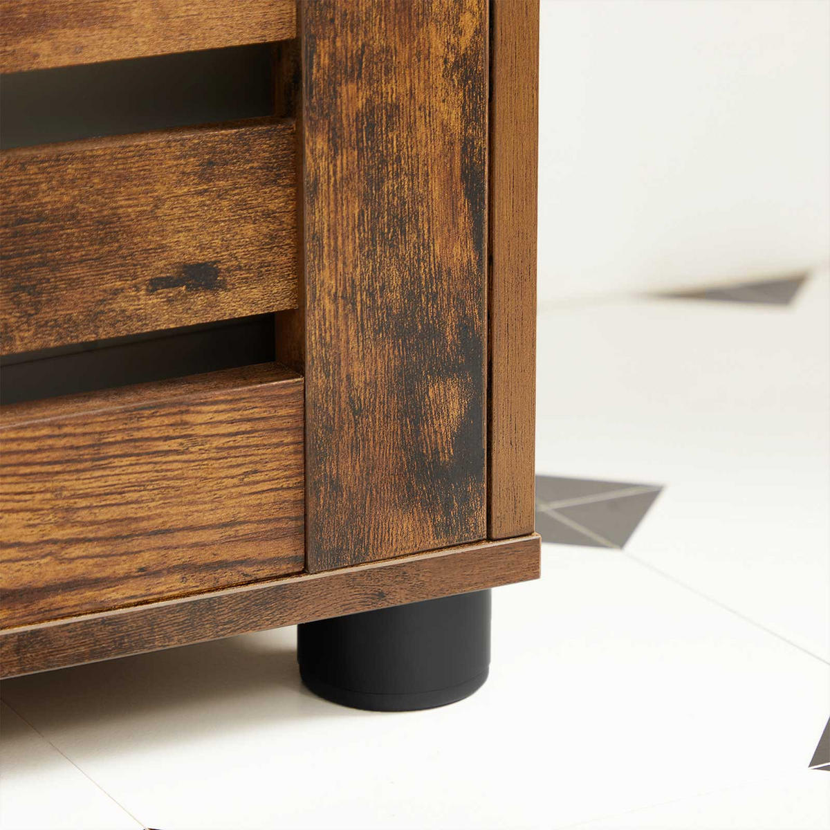 BADEZIMMERSCHRANK AUFBEWAHRUNGSSCHRANK - Braun, Holzwerkstoff (30/82/60cm) - Hansiro