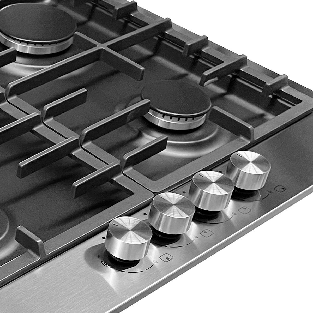 EINBAU-BACKOFEN 60 cm EH 6338 s+TY 905 VPGC Gas-Kochfeld 90 cm - Schwarz, Metall (59.4/59.4/55.6cm) - Kaiser Küchengeräte