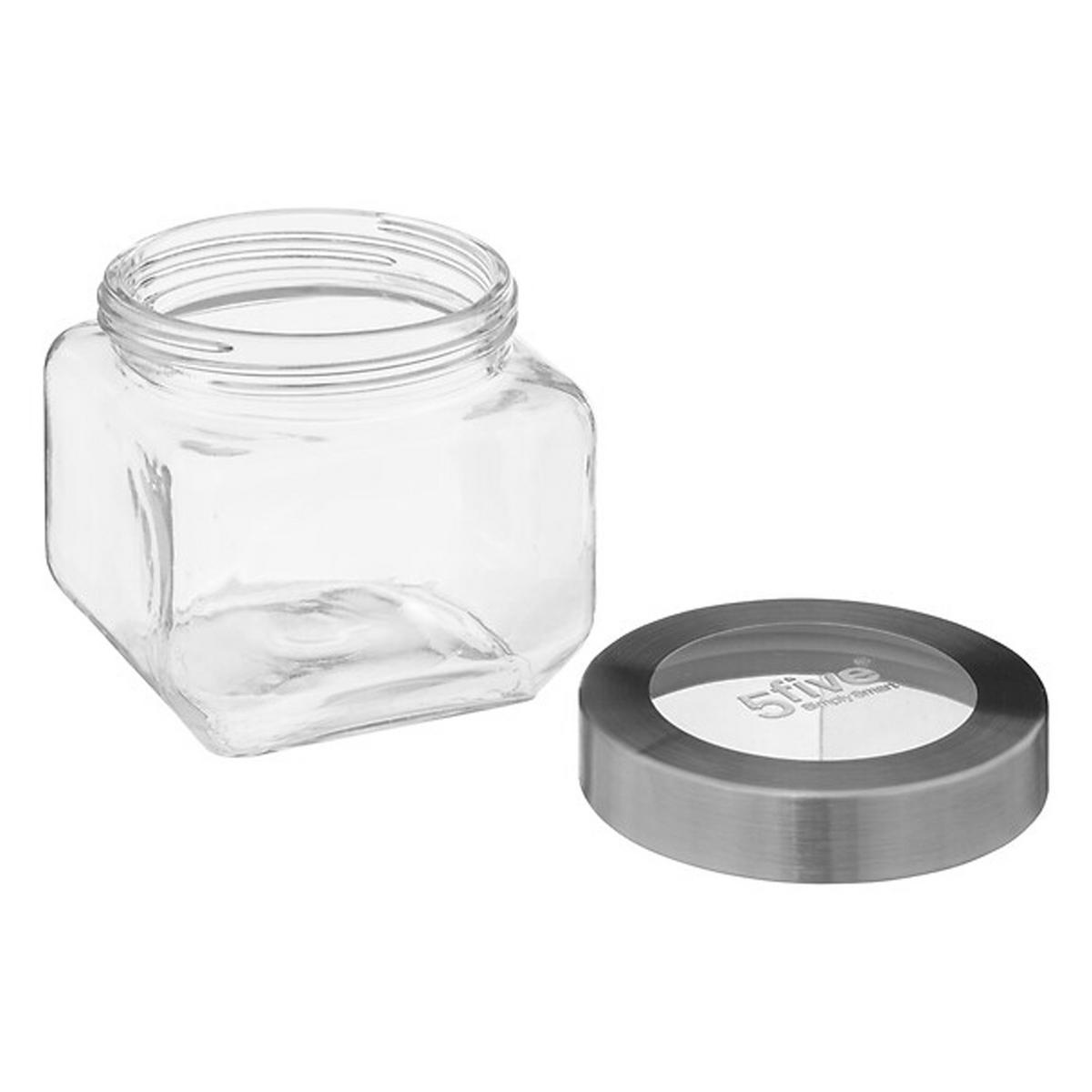 EINMACHGLAS Miro, Glas, Stahl, Acryl, Transparent, 800 ml - Transparent, Glas (0.8L) - 5five Simply Smart