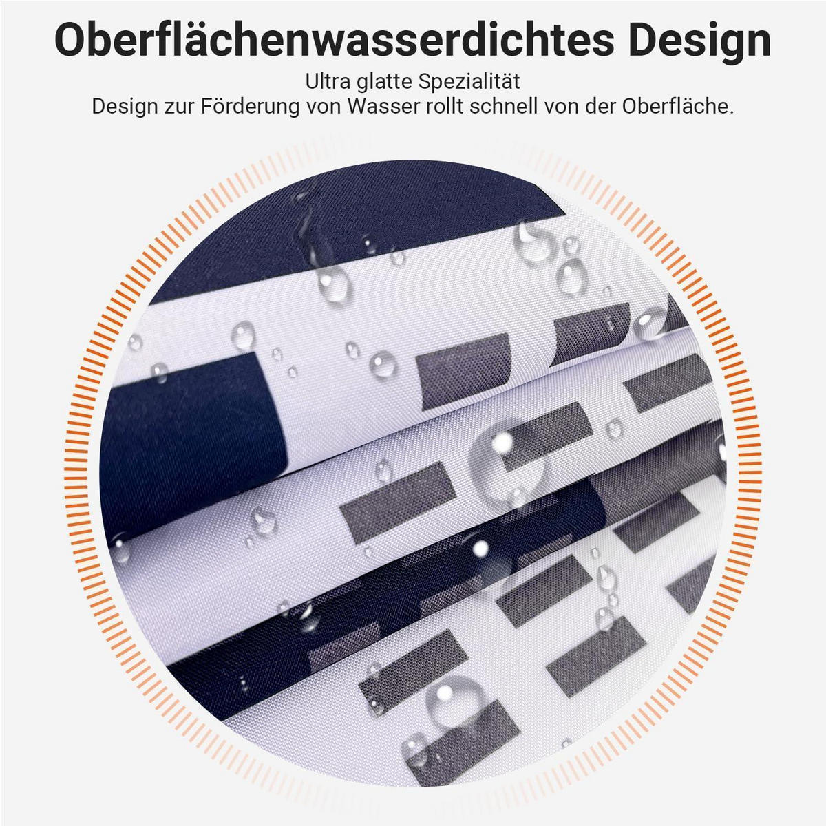DUSCHVORHANG Eisenturm 180 x 200 cm Textil Wasserabweisend Waschbar - Multicolor, Textil (180/200cm)