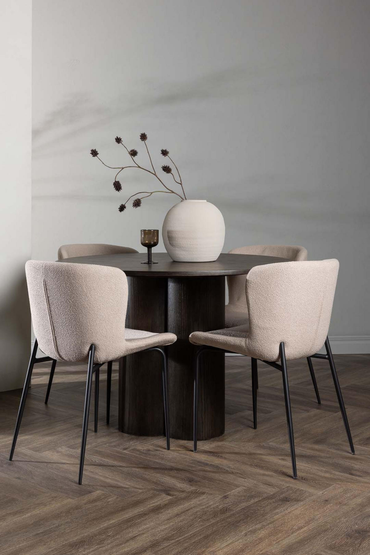 TISCHGRUPPE Mocca - Braun, Holzwerkstoff (110/75/110cm) - ebuy24