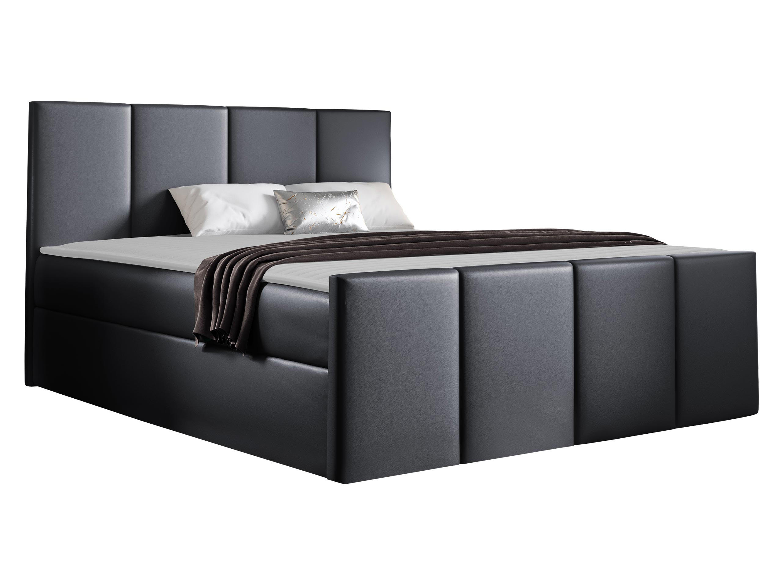 BOXBETT Lars - Graphitfarben, Holz (140/200cm) - MIRJAN24