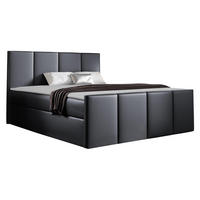 BOXBETT Lars - Graphitfarben, Holz (120/200cm) - MIRJAN24