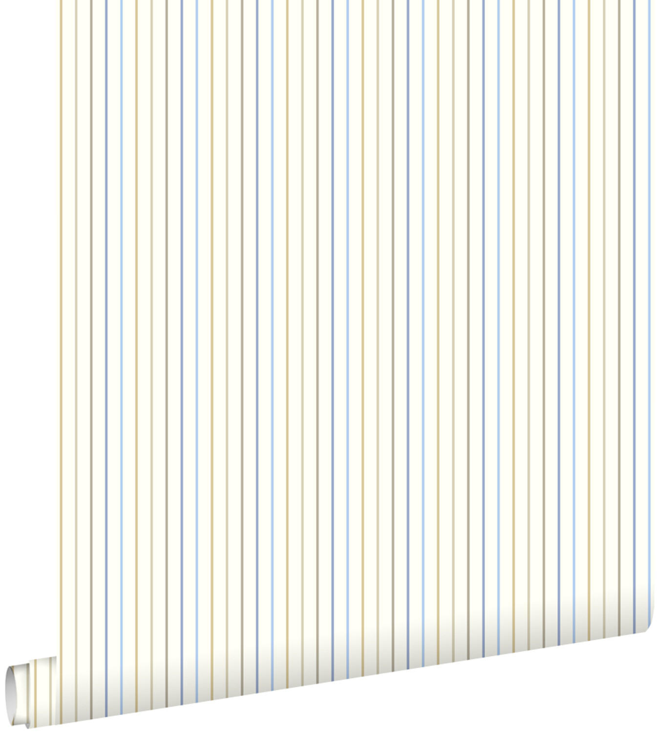 TAPETE Streifen 53 cm x 10.05 m - Blau, Papier (53/0.1cm) - ESTAhome