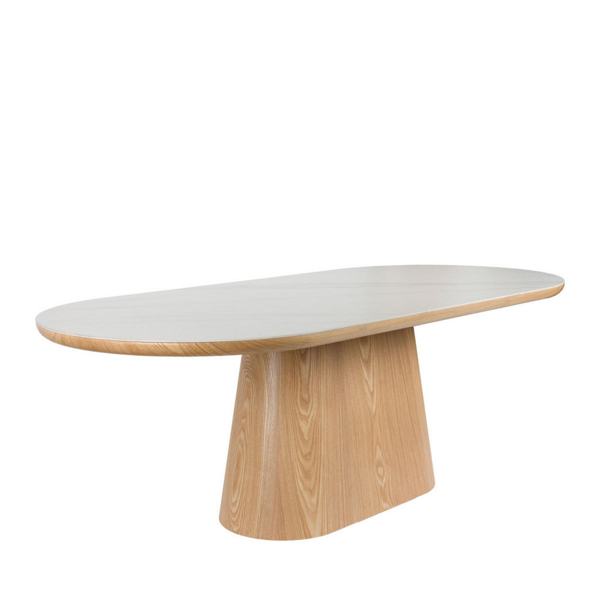 ESSTISCH - Klares Holz - Eschefarben, Holz (200/90/77cm) - Drawer