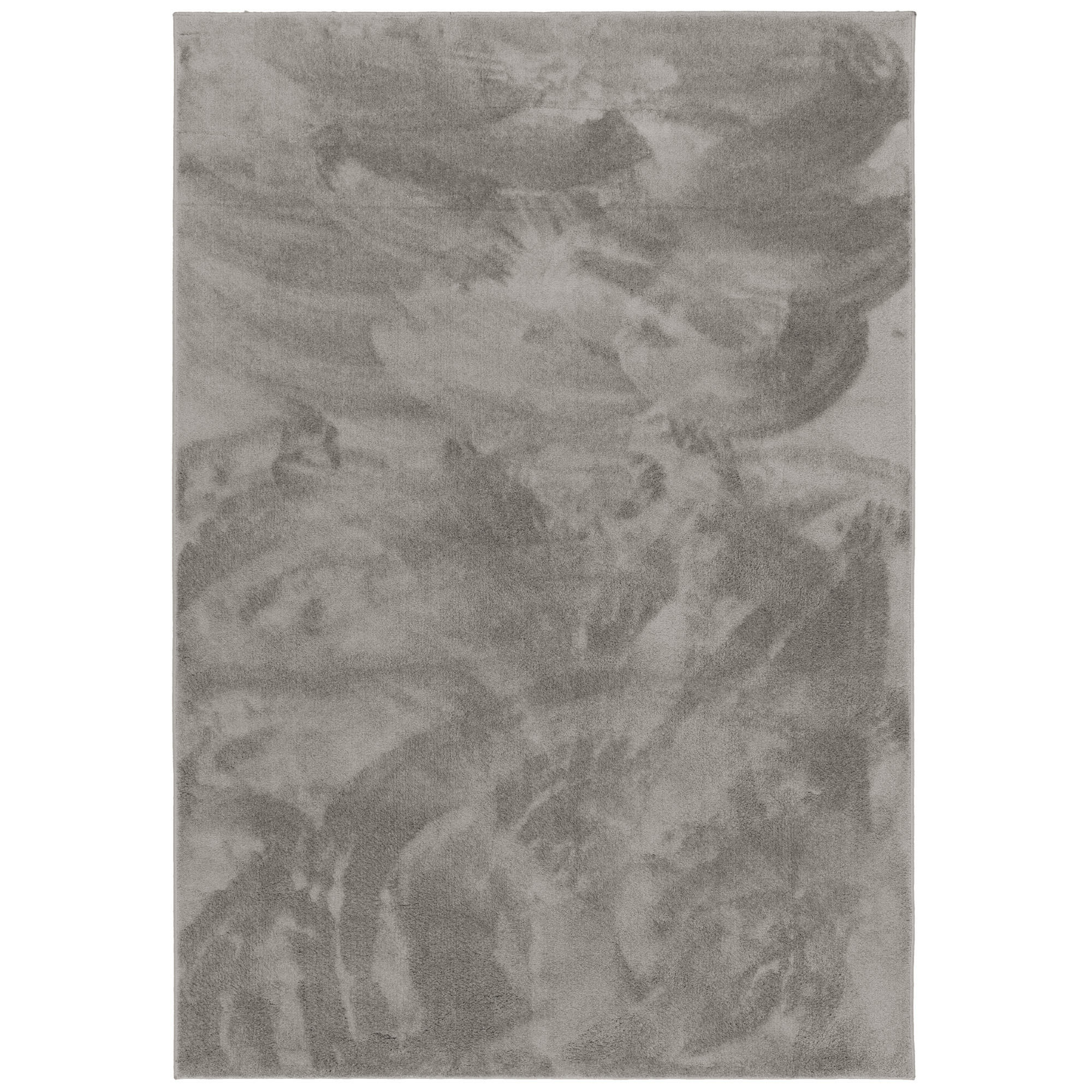 HOCHFLOR LANGFLOR TEPPICH SUPER SOFT MELIA - Grau, Textil (80/150cm) - Pergamon