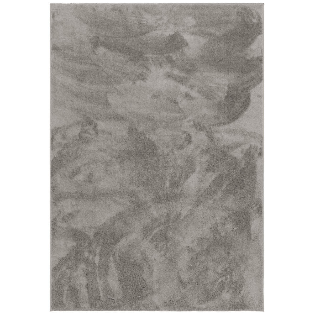 HOCHFLOR LANGFLOR TEPPICH SUPER SOFT MELIA - Grau, Textil (160/230cm) - Pergamon