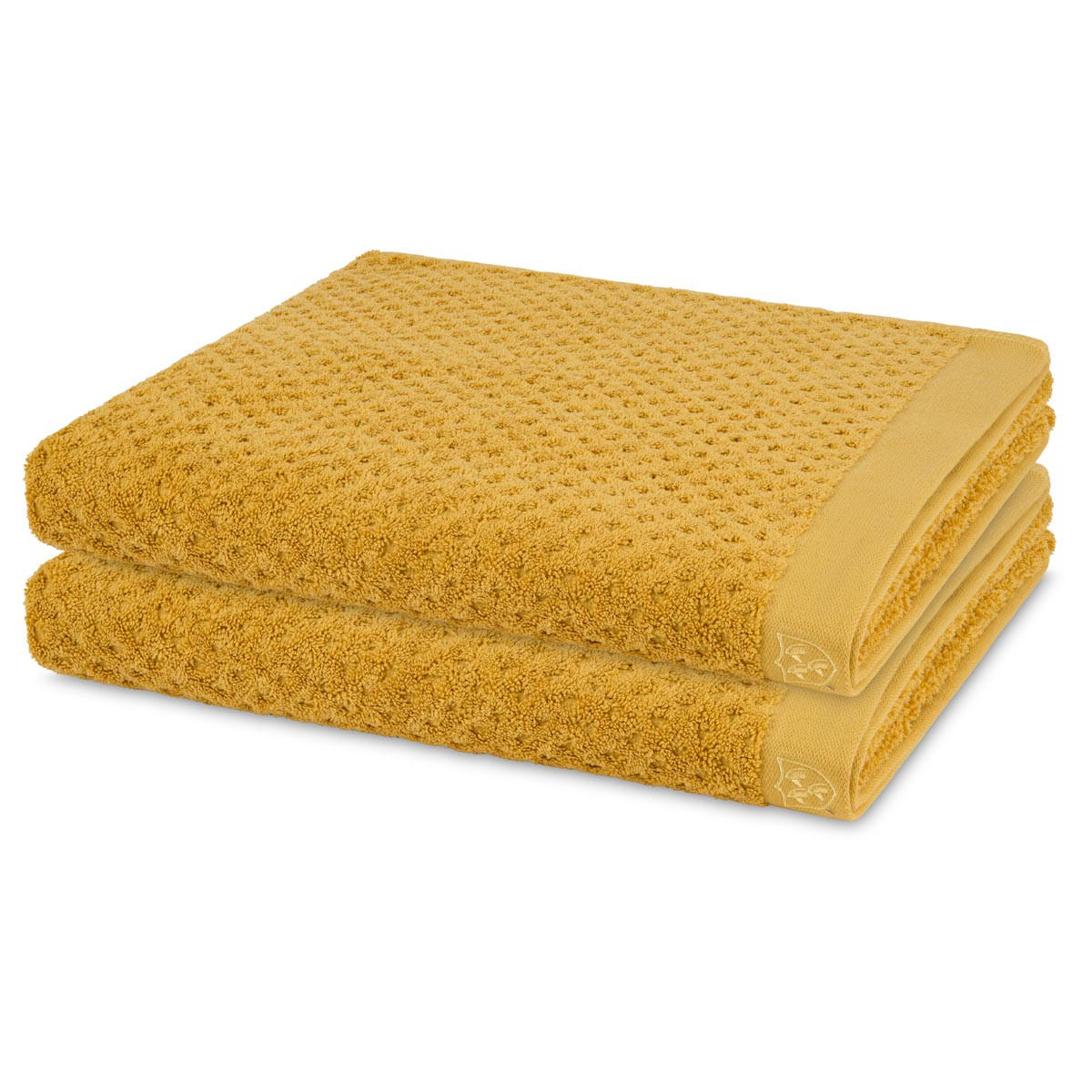 DUSCHTUCH Harmony 2er-Set - Gelb, Textil (70/140cm) - Ross