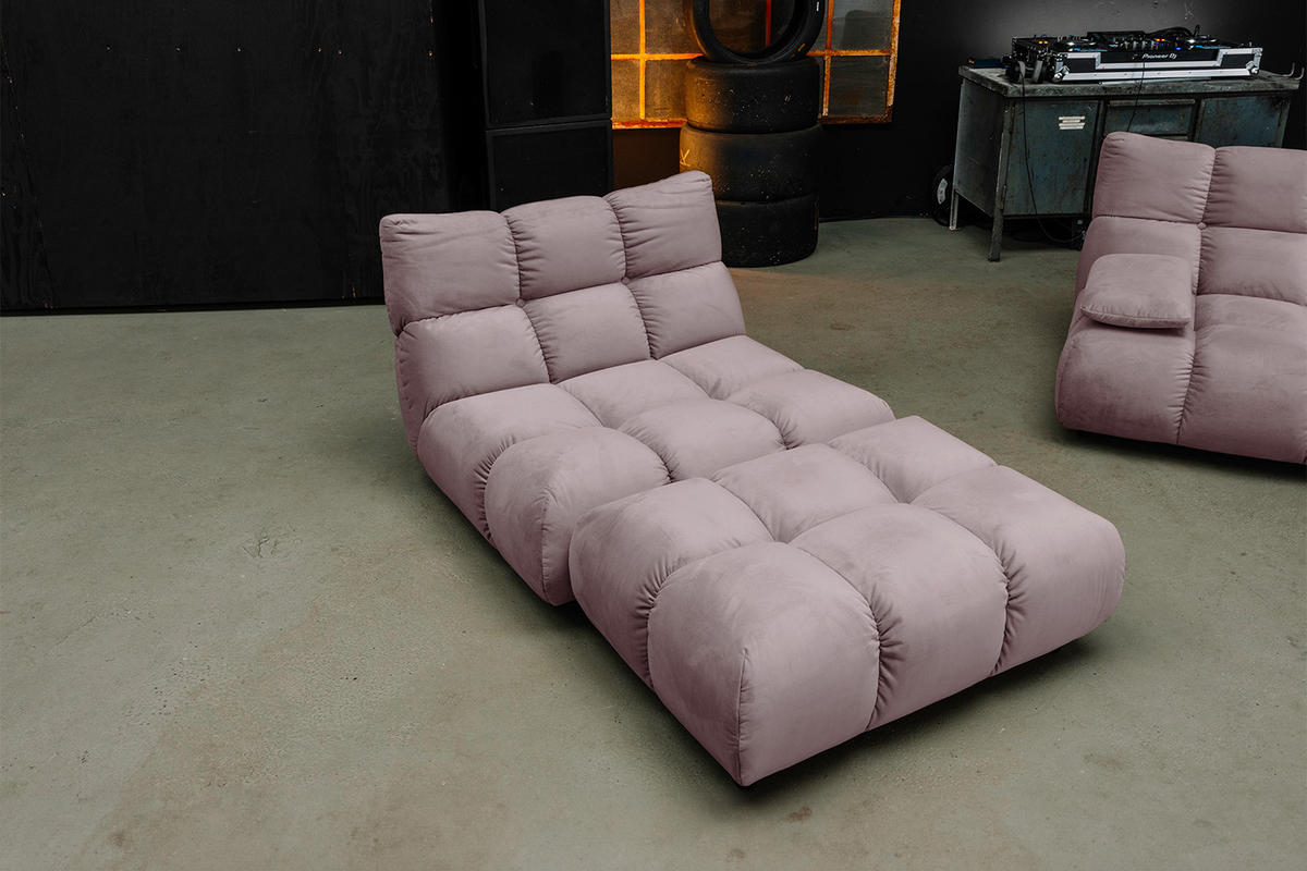 DREHSESSEL VIVIEN Grau Velvet Drehbar (360°) - Schwarz/Grau, Kunststoff/Textil (112/85/108cm) - KAWOLA