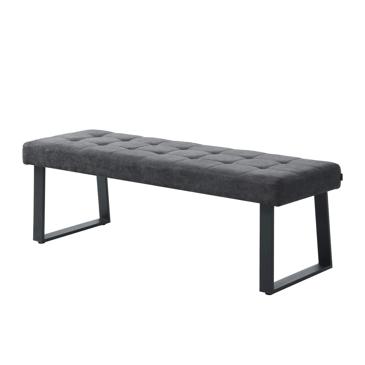 SITZBANK DOLCE - Anthrazit, Metall (140/48/48cm) - B&D Home