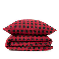 BETTWÄSCHE Ameri Flanell 160/200 cm - Rot, Textil (160/200cm) - Homla