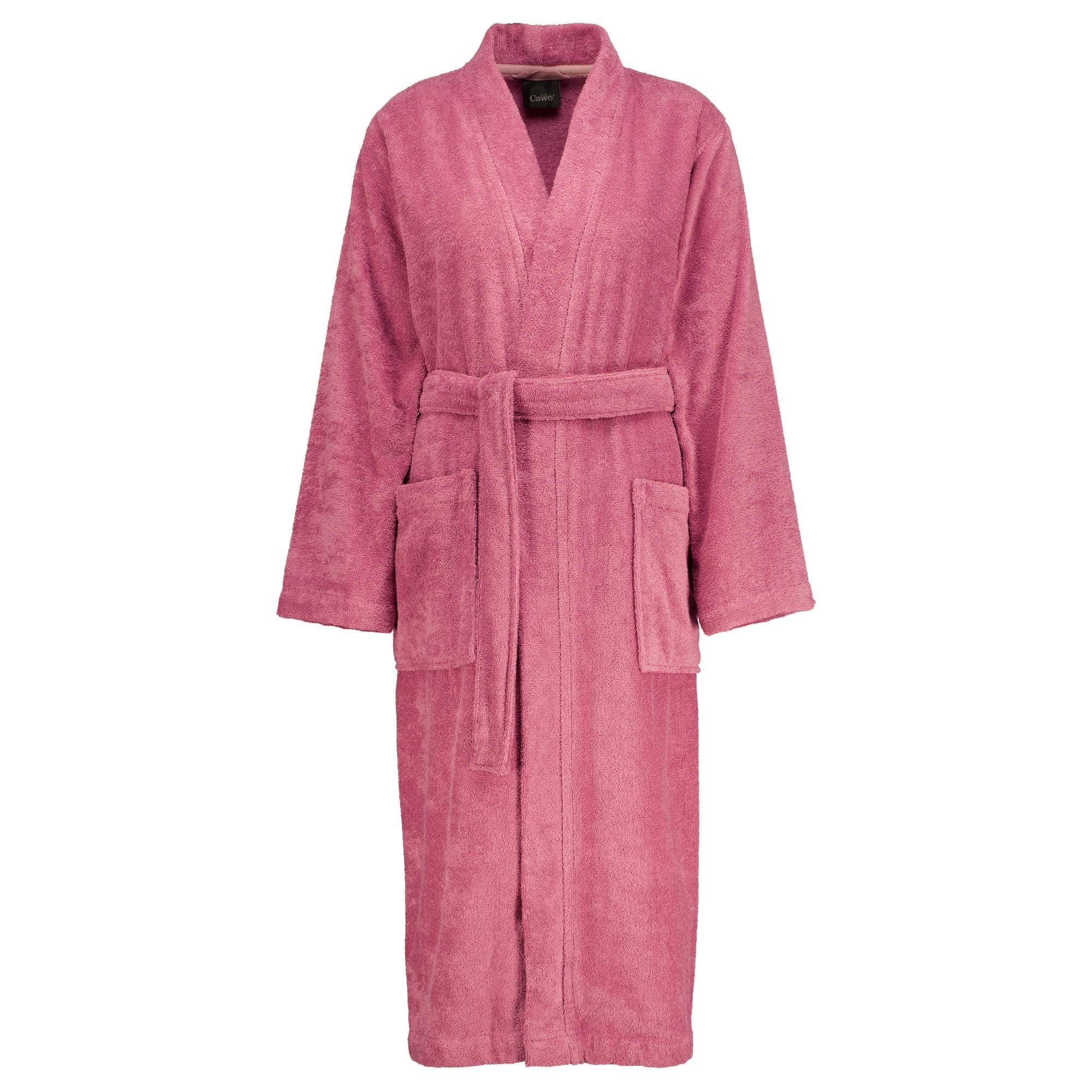 BADEMANTEL DAMEN KIMONO LUXURY BASICS KIMONO 826 BLUSH - 22 - Rosa, Textil (Mnull) - Cawoe