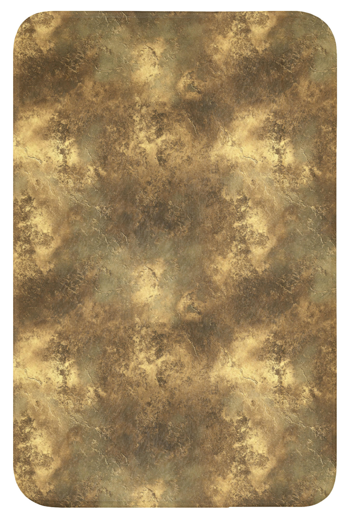 OnlyWow WC PŘEDLOŽKA Antique - metalický vzhled - Gold 40x60 cm