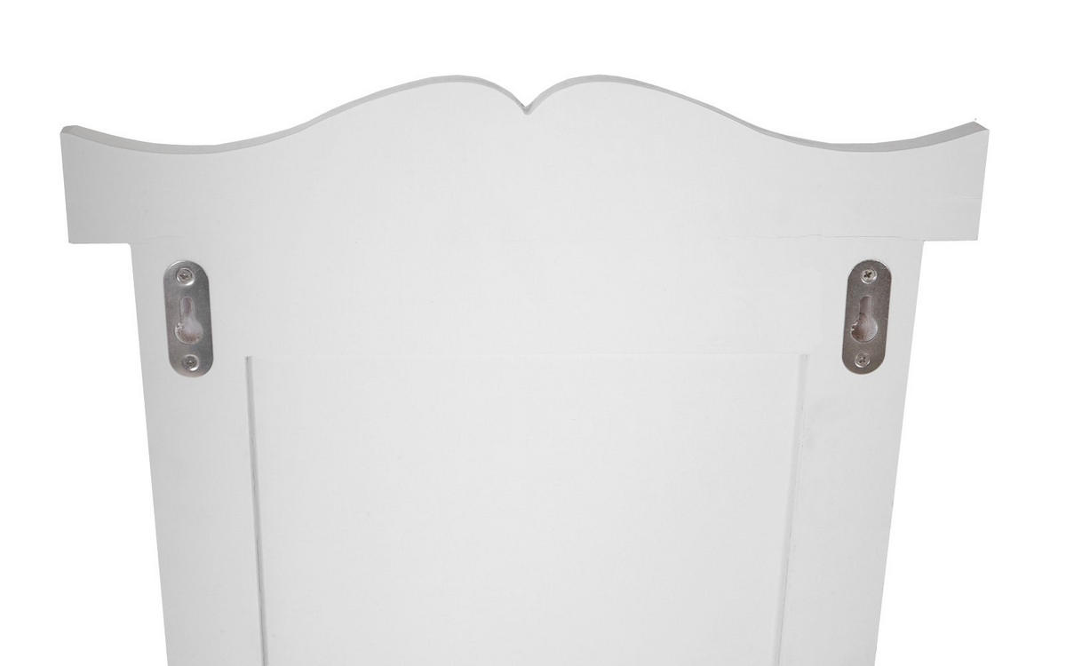 WANDGARDEROBE Weiß 2er-Set - Weiß, Holz (28/109/5cm) - MCW