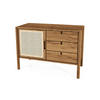 KOMMODE INA Wildeiche - Alteiche, Holz (97/69/46cm) - byoak