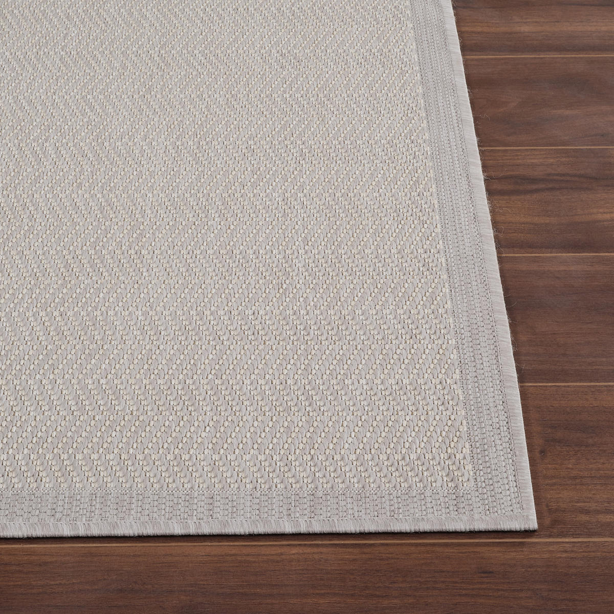 OUTDOORTEPPICH 80/150 cm Grau - Grau, Kunststoff/Textil (80/150cm) - LIVABLISS