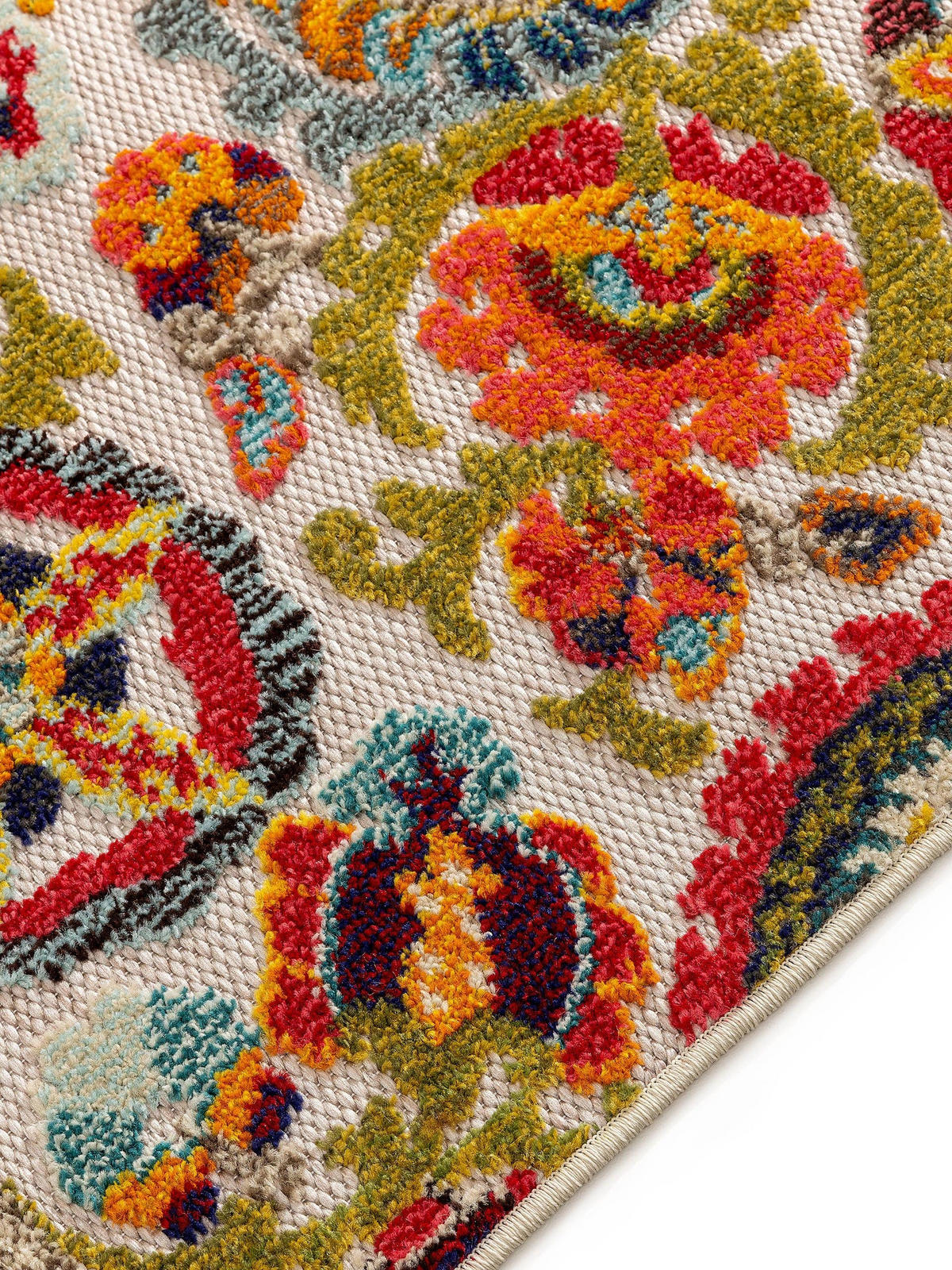 OUTDOOR-LÄUFER Noelia 80/300 cm - Multicolor, Kunststoff (80/300cm) - benuta Nest