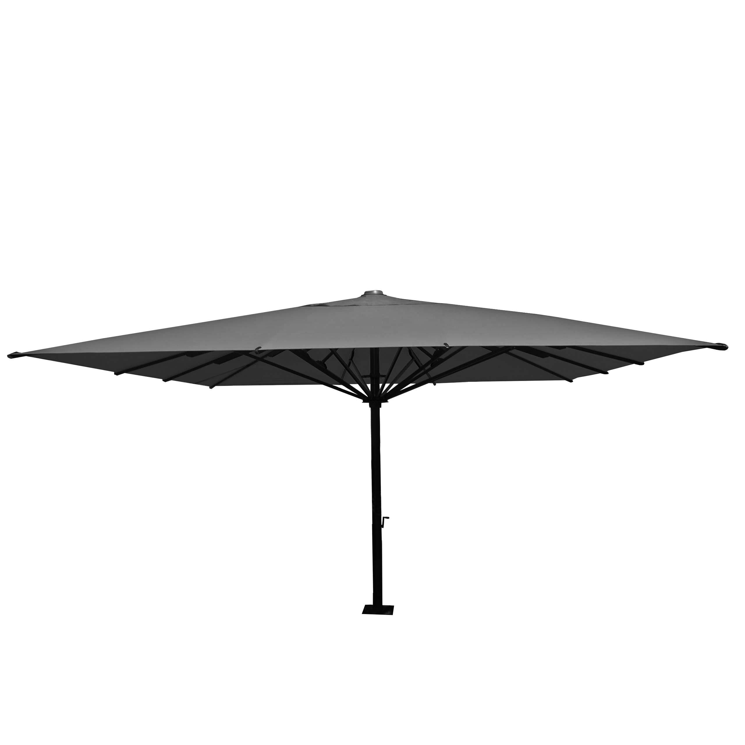 GASTRONOMIE-LUXUS-SONNENSCHIRM Anthrazit - Anthrazit, Textil (500/500cm) - MCW