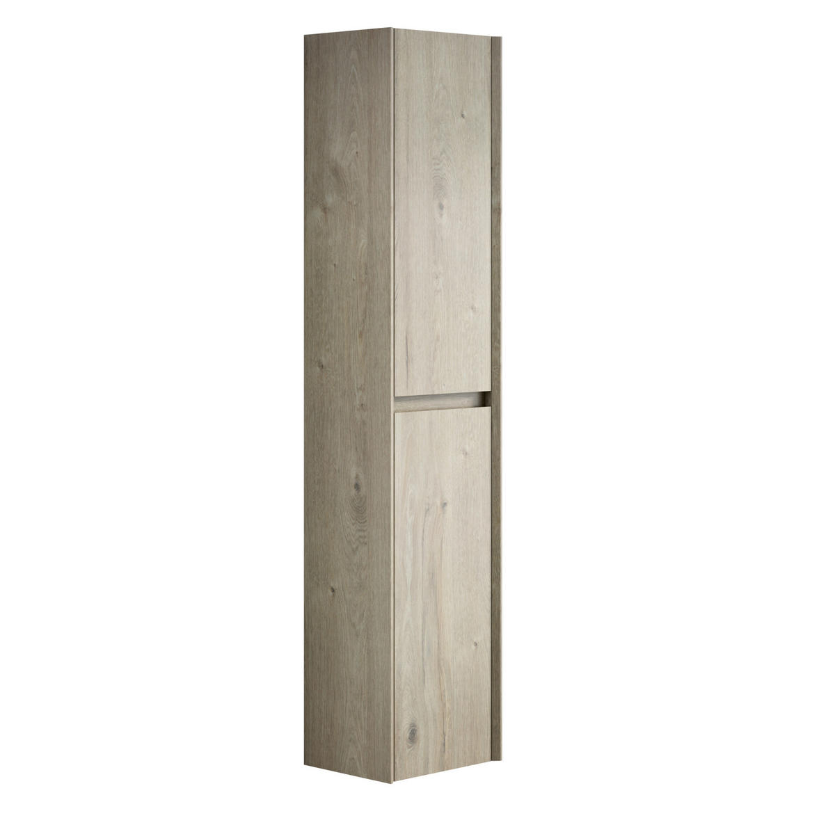BADEZIMMER-WANDSCHRANK 140 cm Off White mit 2 Türen - Weiß, Holzwerkstoff (24/30/140cm) - Beauniv
