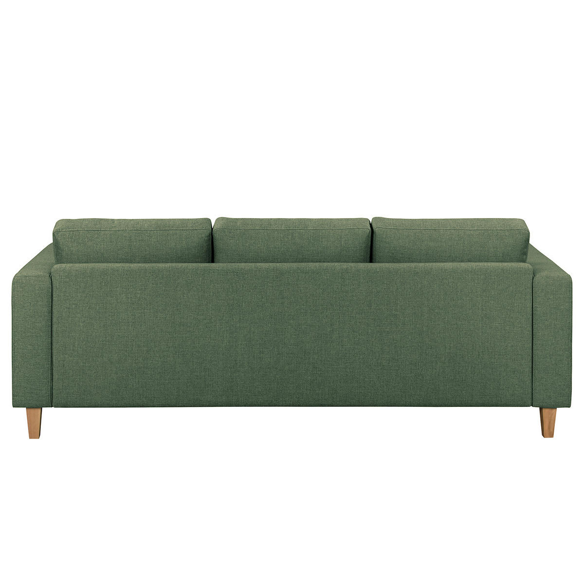 ECKSOFA 2-SITZER mit Longchair - Buchefarben/Pinienfarben, Holz/Buchenholz (214/140cm) - home24