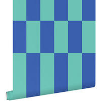 TAPETE Streifen 50 x 900 cm - Grün, Papier (50/900cm) - ESTAhome