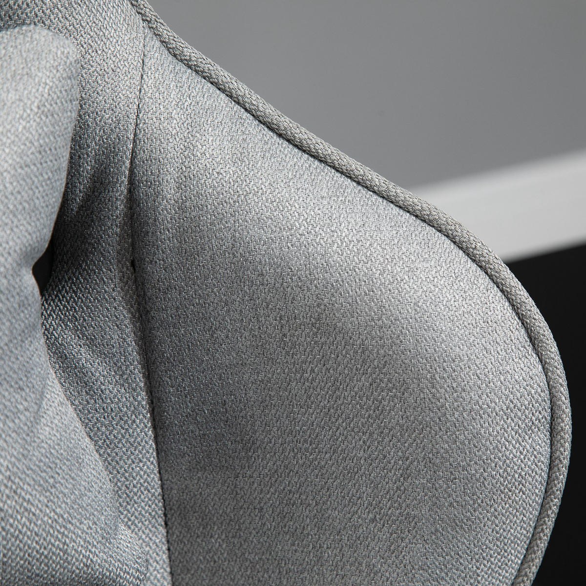 BÜROSTUHL, Schreibtischstuhl, PP, Grau - Grau, Kunststoff (57/135/73cm) - Vinsetto